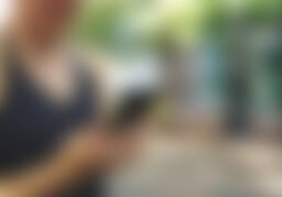 Women Hold iPhone