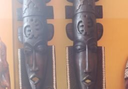 Yaa Asantewaa Masks - Pair