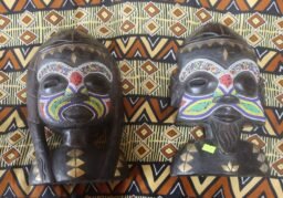 Traditional Masks -Pair (small)