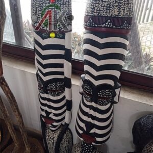 African Traditional Masks (Pair)