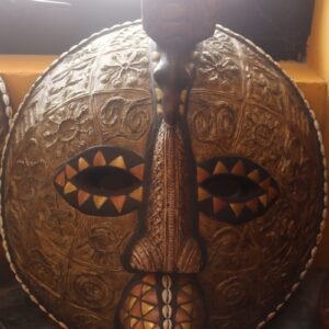 Decorative Round Bird Mask