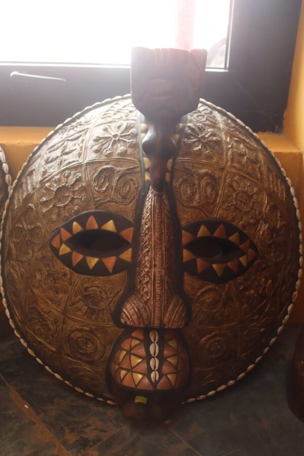 Decorative Round Bird Mask