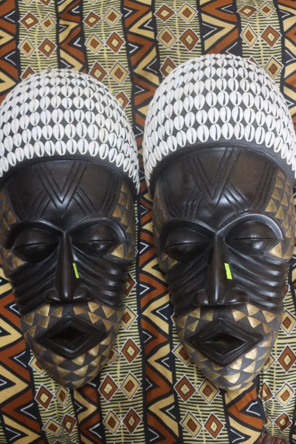 SMALL TRADITIONAL MASK (Pair)