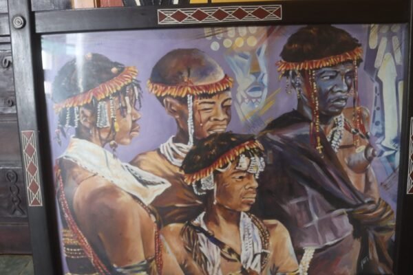Framed Abibifo Traditional Initiation